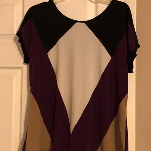 Worthington Blouse with Zipper Back